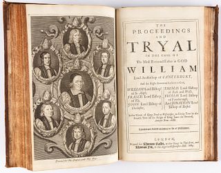 (Popish Plot) TRYALS, 7 Trials Bound Together, 1680s