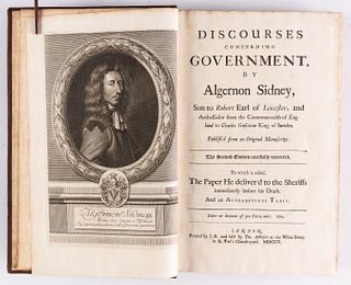 Sidney, DISCOURSES CONCERNING GOVERNMENT, 1705