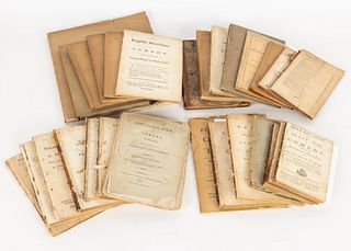 29 Miscellaneous Plays, Mostly 18th C