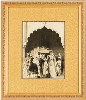 King George V & Queen Mary, Durbar Ceremony, India