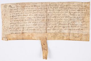 (15th Century Britain) Manuscript Document