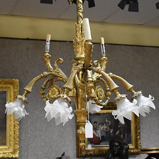19th C. French Louis XVI Style Chandelier