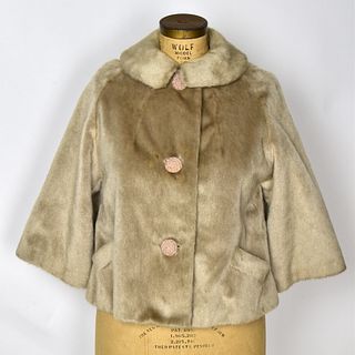 Sportowne Brazotta Faux Fur Coat