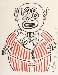 Keith Haring - 1988 Man