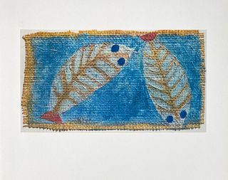 Paul Klee (After) - Blue Eyed Fish