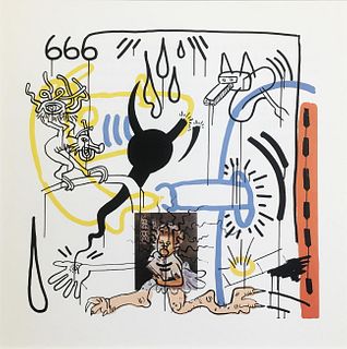 Keith Haring (After) - Apocalypse 8