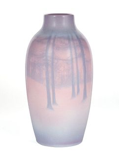 ROOKWOOD POTTERY VASE BY E.T. HURLEY