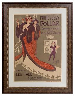 * Francois Clerice, (French, 1880-1947), Princesses Dollar