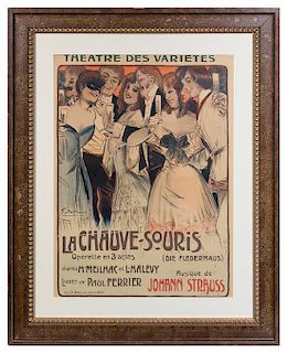 * Georges Dola (Edmond Vernier), (French, 1872-1950), La Chauve Souris