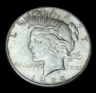 1922 Peace Silver Dollar MS62
