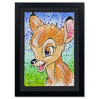 David Willardson, "The Buck Stops Here" Framed Limited Edition Disney Serigraph, Numbered 23/495 and Hand Signed with Letter of Authenticity.