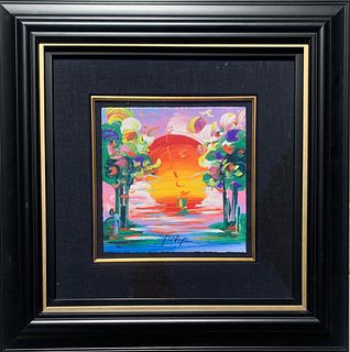Peter Max- Limited edition Serigraph "Better world"