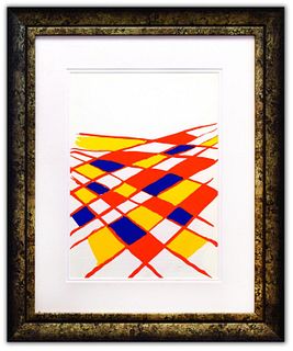 Alexander Calder- Lithograph "DLM190 - Composition II"