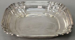 Gorham sterling silver square bowl. 
11" x 11" 
24.9 troy ounces