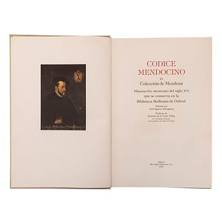 Códice Mendocino o Colección de Mendoza. Manuscrito Mexicano del Siglo XVI. facsímil. México: 1979.