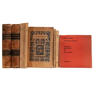 Sierra, Justo. Antología del Centenario México: 1910 / Colección de Siete Obras de Literatura. México; Siglo XX. Piezas: 9.