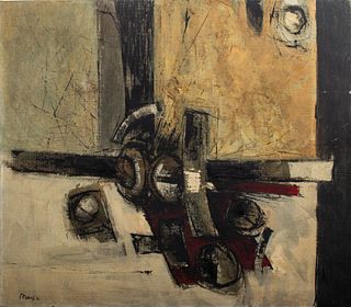 Robert Ernst Marx Untitled Oil on Canvas