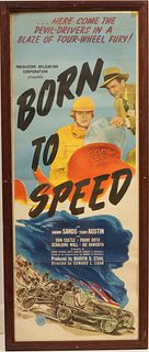 Original Born To Speed Movie Poster 