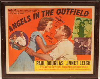 Original 1951 Angels In The Outfield Movie Poster 