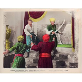 Technicolor Photograph From Siren of Bagdad, Actors