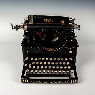 Royal 10 Typewriter, Serial Number X-1263834