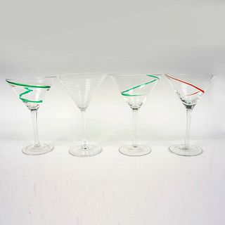 4pc Set of Martini Glasses