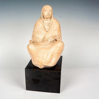 Austin Productions James Marshall Sculpture, Seated Squaw