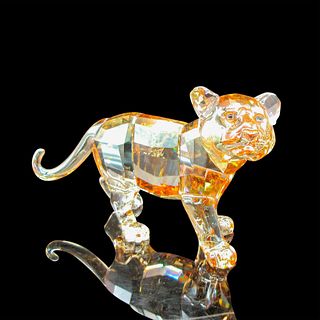 Swarovski Crystal Figurine, Standing Tiger Cub