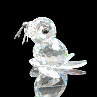 Swarovski Silver Crystal Figurine, Baby Seal