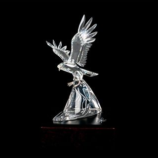 Swarovski Silver Crystal Figurine, The Eagle