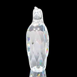 Swarovski Silver Crystal Figurine, Penguin Father