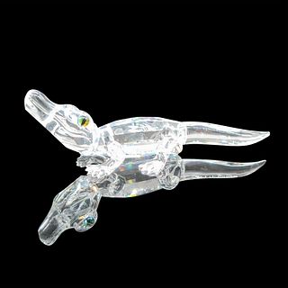 Swarovski Crystal Figurine, Alligator