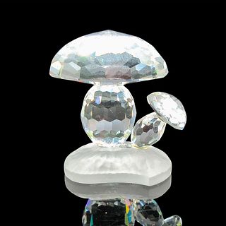 Swarovski Silver Crystal Figurine, Toadstools