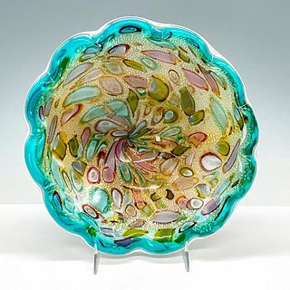 Murano Glass Bowl, Tutti Frutti Style by Dino Martens