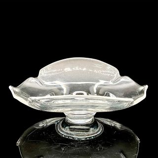 Steuben Crystal Glass Calyx Leaf Flower Petal-Shaped Bowl