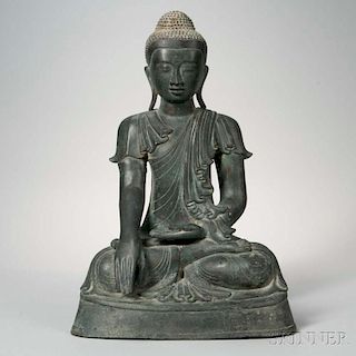 Bronze Figure of Buddha 青銅佛造像