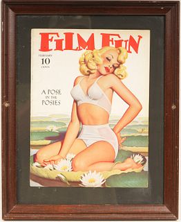 Vintage Film Fun Magazine Cover 