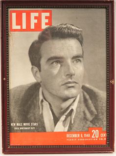 Montgomery Clift 1948 Life Magazine Cover 