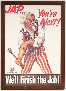 1944 U.S. Army Official Poster 