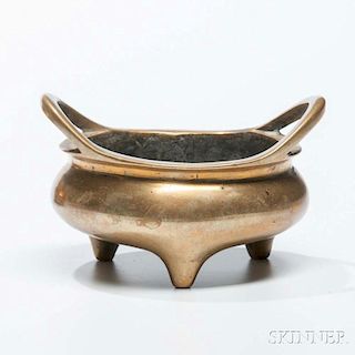 Brass Tripod Censer銅質三足爐