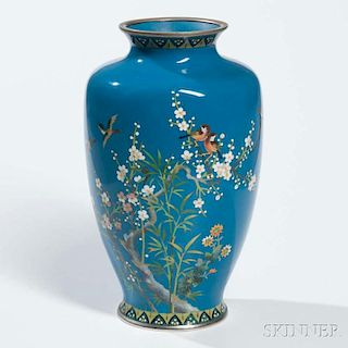 Cloisonne Vase 掐絲琺琅 七寶 花瓶