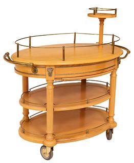 FRENCH MULTI-TIERED DESSERT CART SERVICE TROLLEY