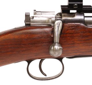 SWEDISH M1896 SPORTER 6.5 X 55 CAL RIFLE & SCOPE