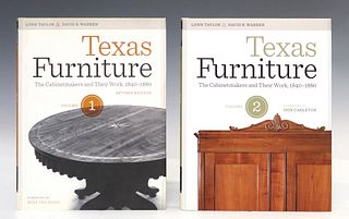 (2) 'TEXAS FURNITURE' MAKERS 1840-1880 ILLUSTRATED