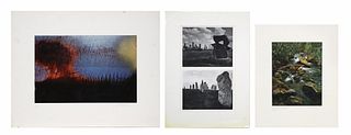 (3) SIGNED PHOTOGRAPHIC PRINTS OF LANDSCAPES