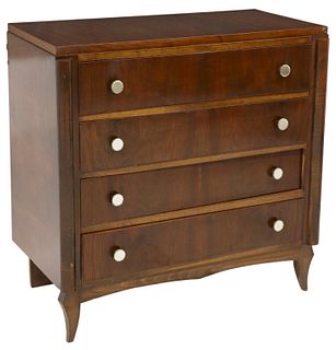 ART DECO FOUR-DRAWER COMMODE