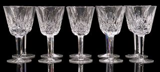 (10) WATERFORD LISMORE CRYSTAL SHERRY GLASSES