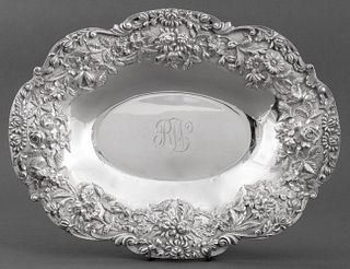 S. Kirk & Son Sterling Silver Repousse Tray