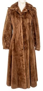 Giorgio Armani for Bergdorf Sheared Mink Fur Coat