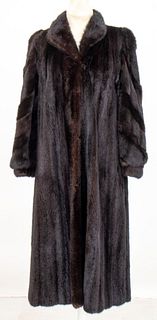 Paul Anton Fur New York Mink Full-Length Fur Coat